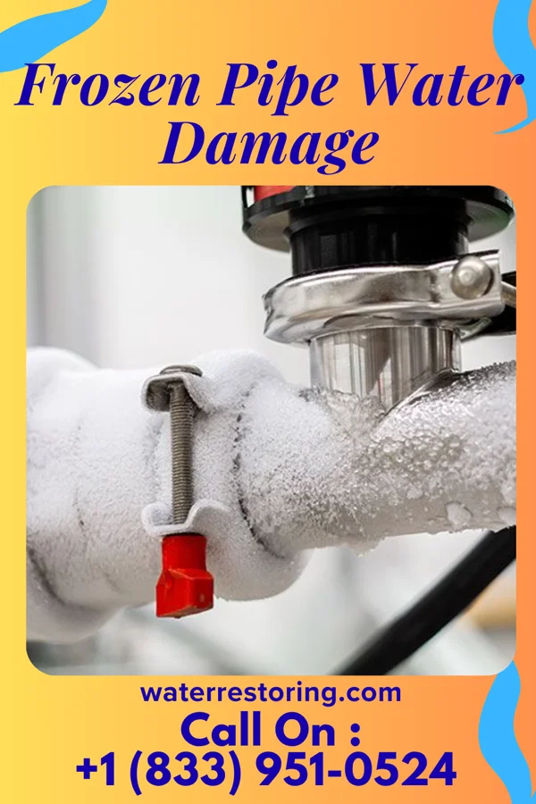 Frozen Pipe Water Damage in Dupont, IN